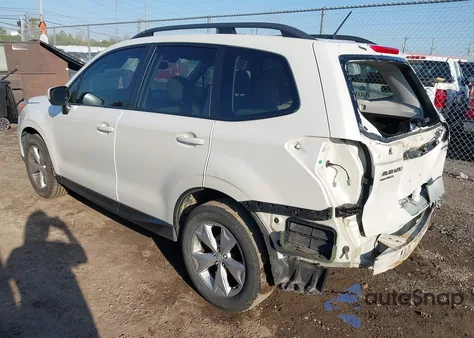 2015 Subaru Forester 2.5I Premium from USA, damaged, VIN JF2SJAFC0FH524063